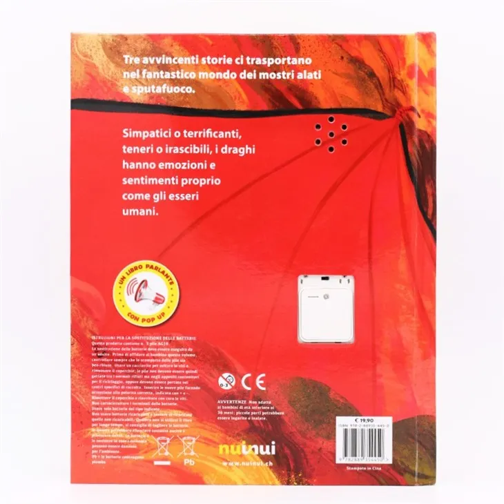 3D Pop Up Talking Book For Kids Gifts